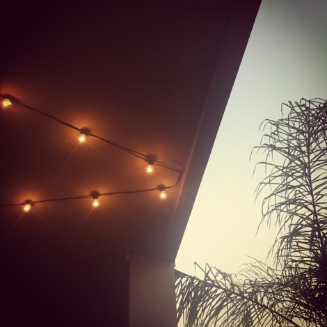 2 string lights summer porch