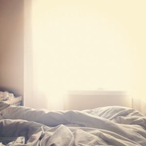 bright morning bed