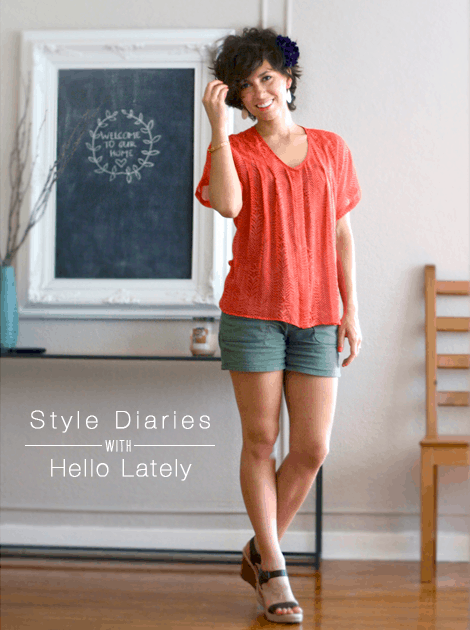 style diaries with alison of hello lately