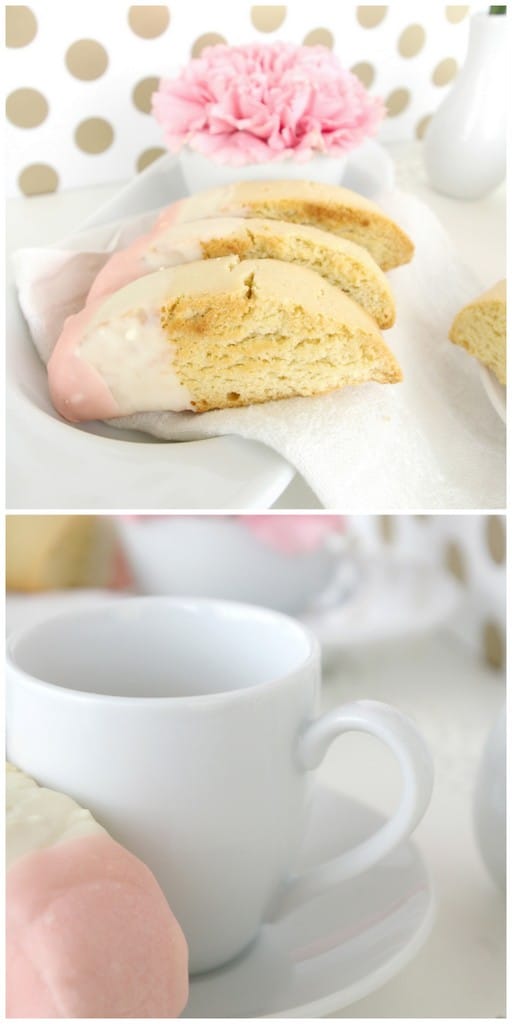 color biscotti biscotti white chocolate dipped recipe
