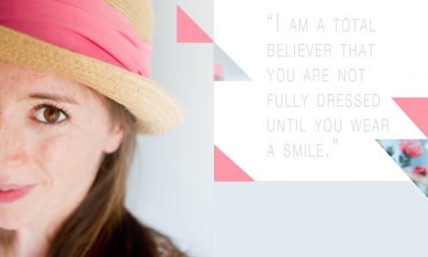 audreyquote you are not fully dressed until you are wearing a smile