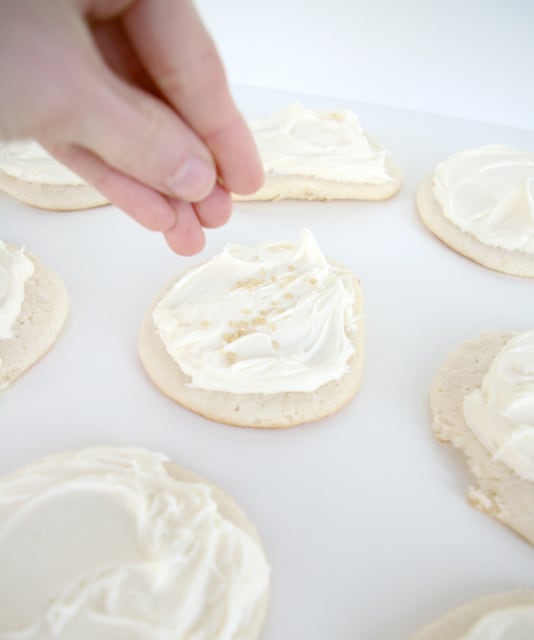 cream cheese frosted sugar cookie recipe with sprinkles cream cheese frosted sugar cookie recipe with sprinkles
