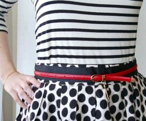 DIY charmed belt