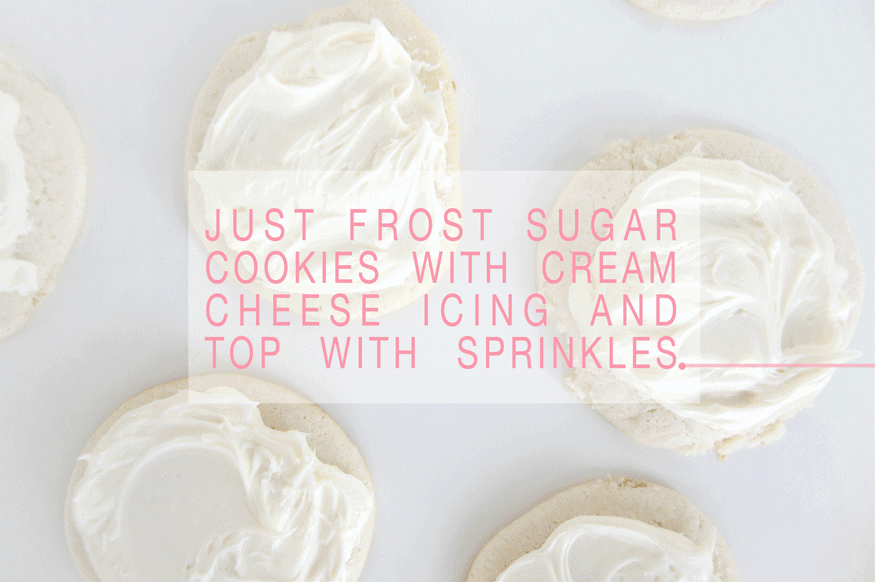 cream cheese frosted sugar cookie recipe with sprinkles cream cheese frosted sugar cookie recipe with sprinkles