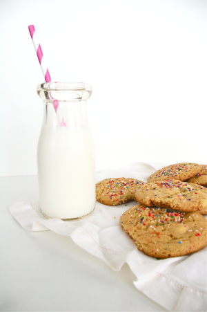 cake batter white chocolate chip cookie recipe