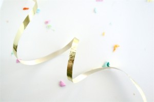 ribbon & confetti