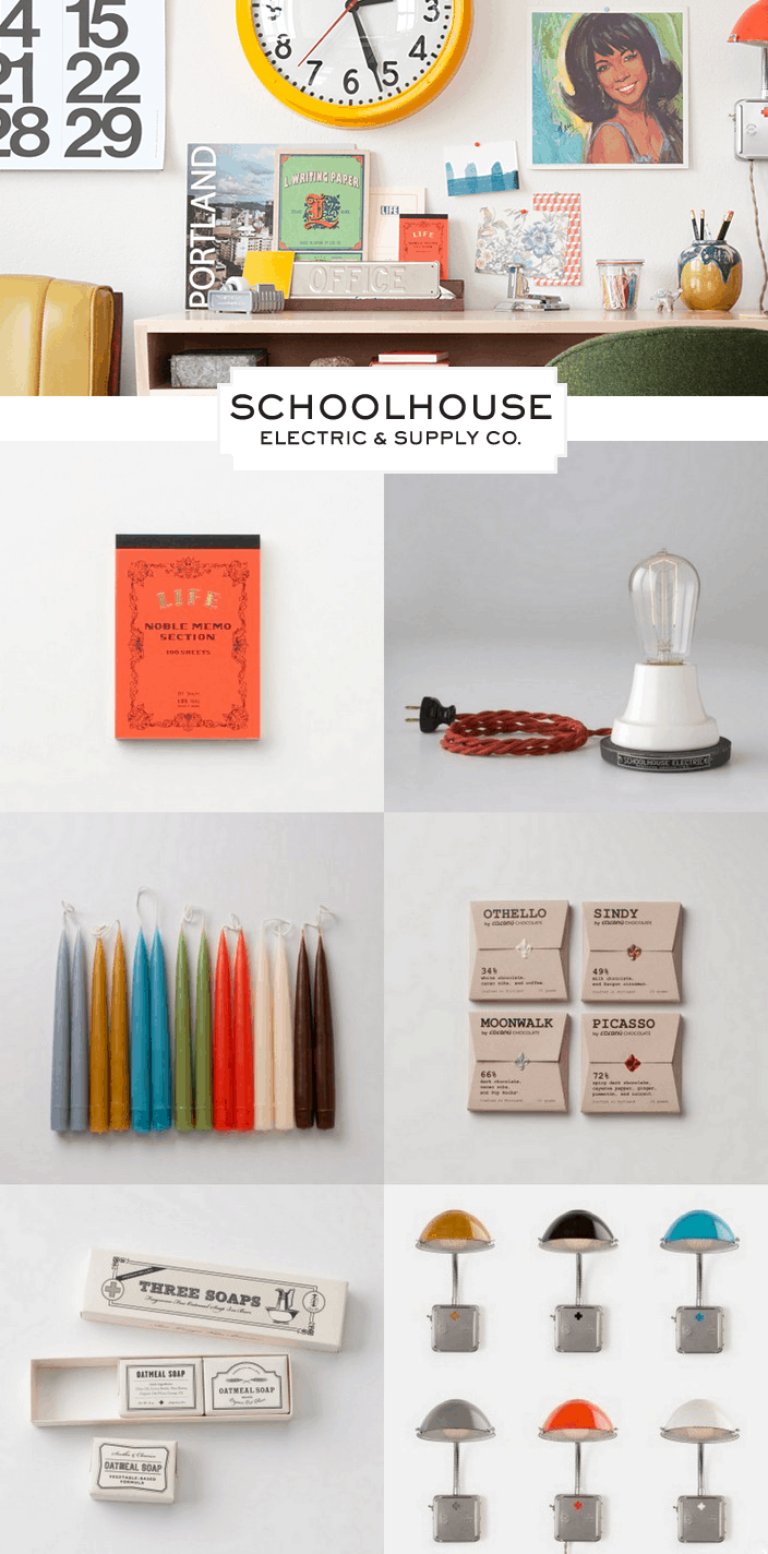 Schoolhouse Electric & Supply Co. Schoolhouse Electric & Supply Co.
