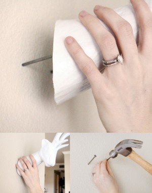 DIY paper mache animal heads