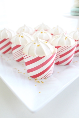 meringues in muffin cups