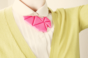 DIY geometric bib necklace #KollaboraAltSummit