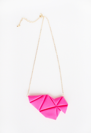 DIY geometric bib necklace #KollaboraAltSummit