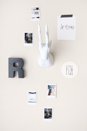 simple DIY paper mache animal head