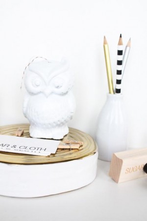 DIY twine holder figurine