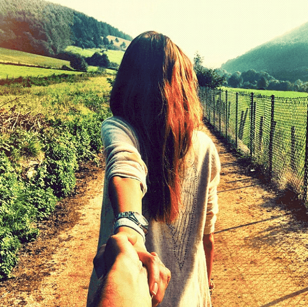 "follow me to.." photo series by Murad Osmann
