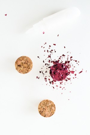 DIY bath gel love potions with @marthastewartliving supplies