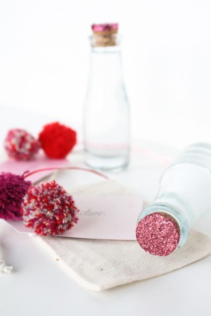 DIY bath gel love potions with @marthastewartliving supplies
