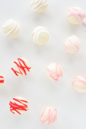 ten minute ombre truffles