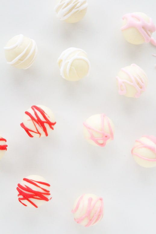 ten minute ombre truffles