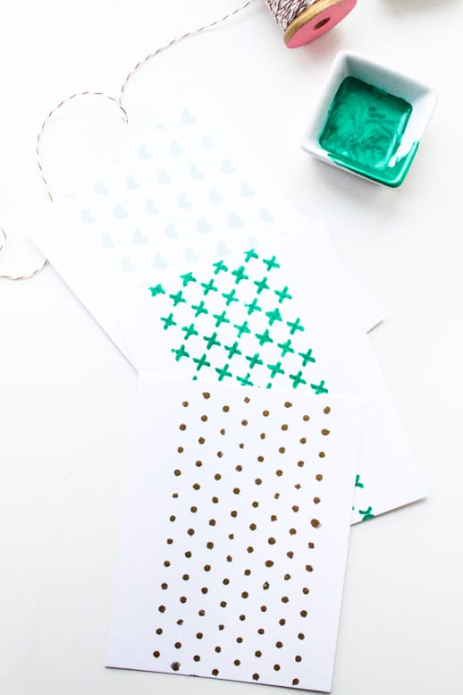 DIY patterned stationary