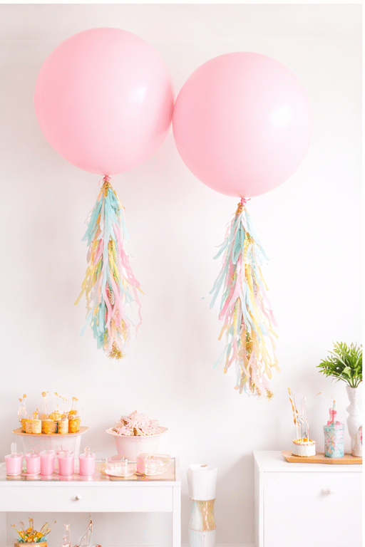 DIY Balloon Tassel Tail