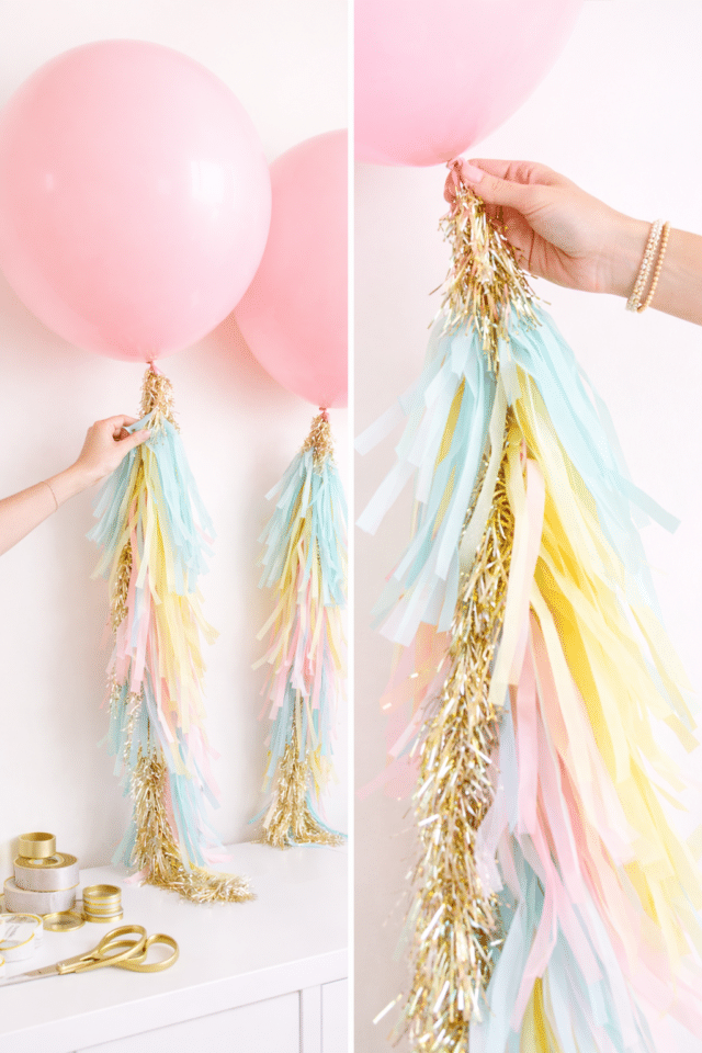 DIY Balloon Tassel Tutorial