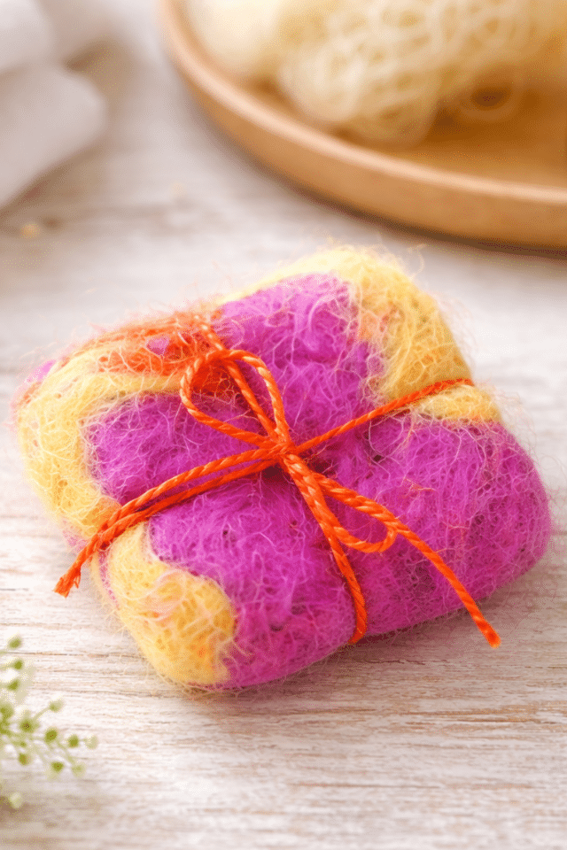 DIY Felt Soap