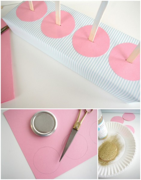 DIY // Striped Popsicle Stand
