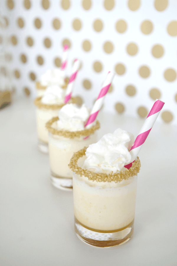 salted caramel ice cream cake shots recipe