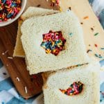 photo of the different cutouts to use on your fairy bread recipe by top Houston lifestyle blogger Ashley Rose of Sugar & Cloth
