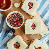 Snack And Lunch Idea: Easy Fairy Bread Recipe