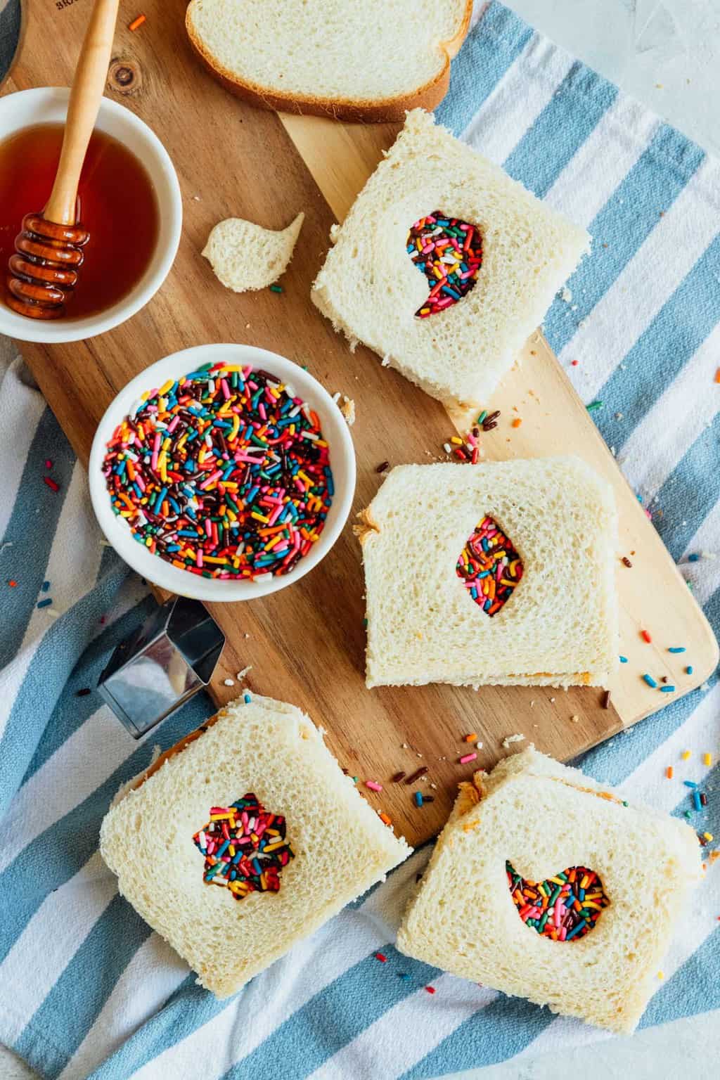 Snack And Lunch Idea Easy Fairy Bread Recipe Sugar Cloth