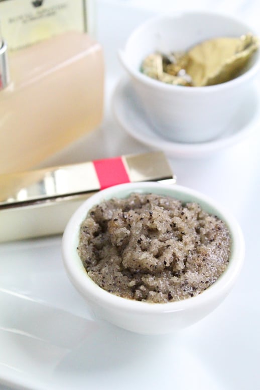 DIY Cinnamon Coffee Sugar Scrub