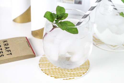 DIY Waterproof Paper Coasters and other Paper Pretties - Sugar & Cloth - DIY - Entertaining - Home Decor