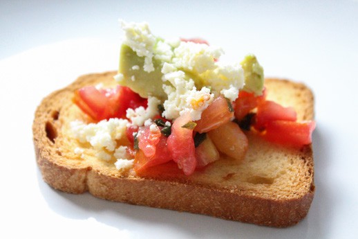 best 5 minute bruschetta you'll ever eat - Recipe - Sugar & Cloth - Houston Blogger