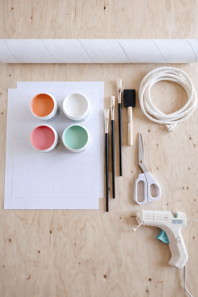 DIY Giant Birthday Candles