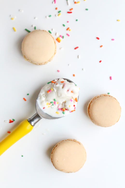 Skinny Macaroon Ice Cream Sandwiches - Sugar & Cloth - Glossary of Macs - Recipe - Houston Blogger