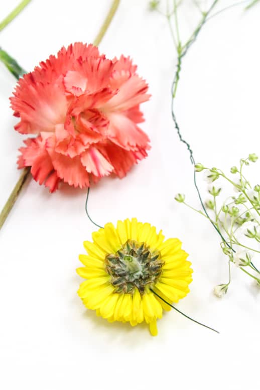 diy floral headpiece