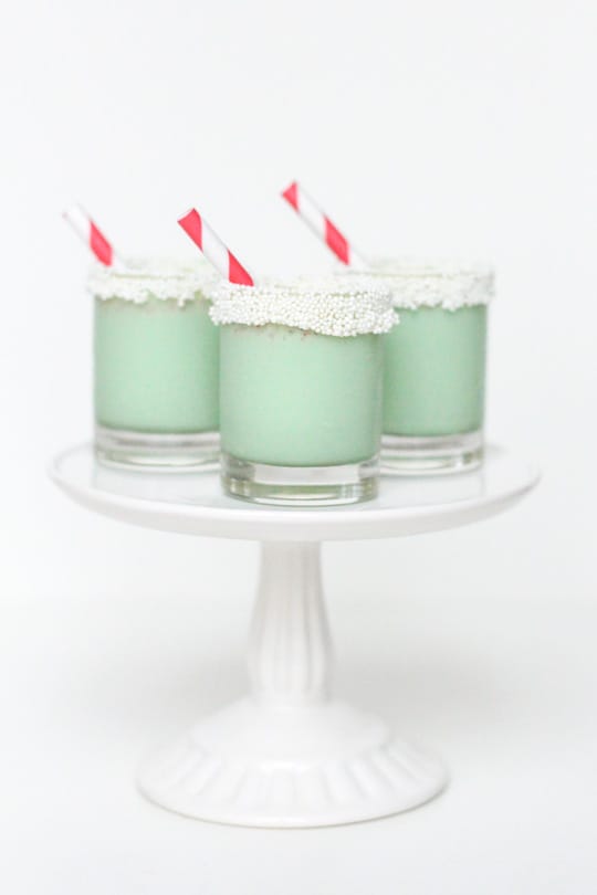 Christmas cookie ice cream shots - Sugar & Cloth - Recipe