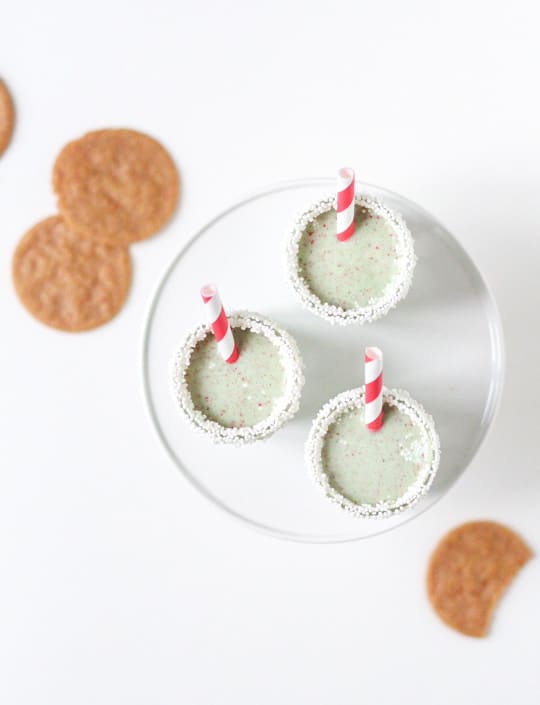 christmas cookie ice cream shots - Sugar & Cloth - Recipe