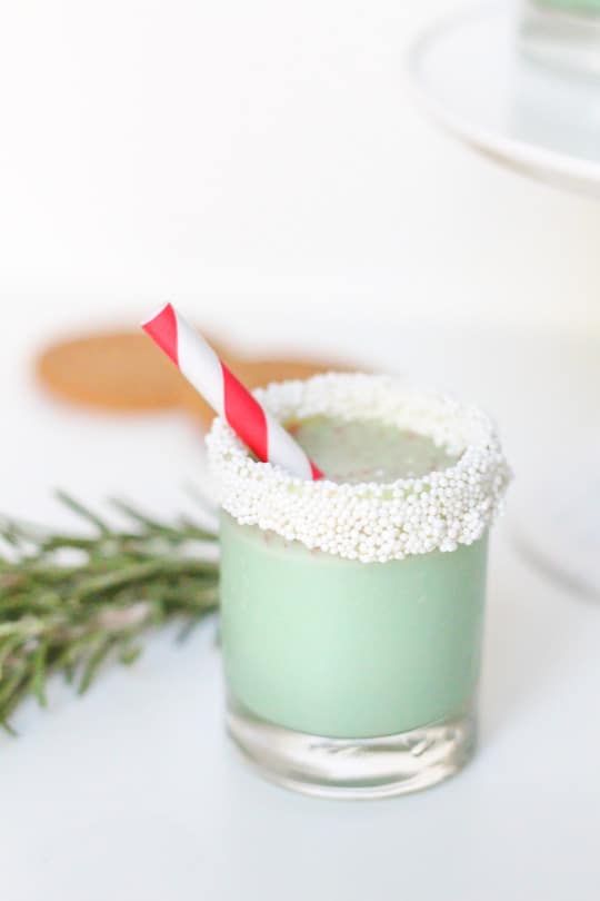 christmas cookie ice cream shots - Sugar & Cloth - Recipe