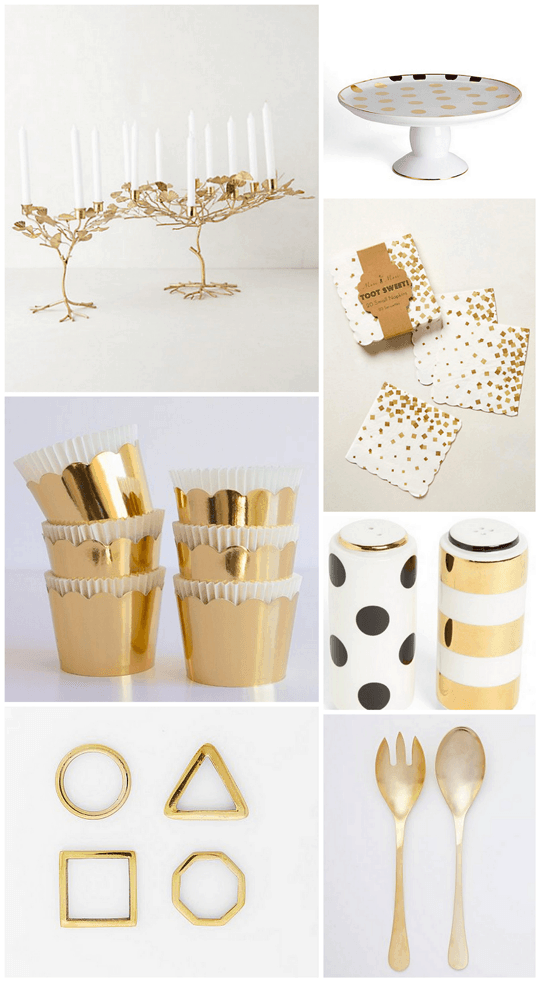 15 Musthave Golden Holiday Entertainment Items