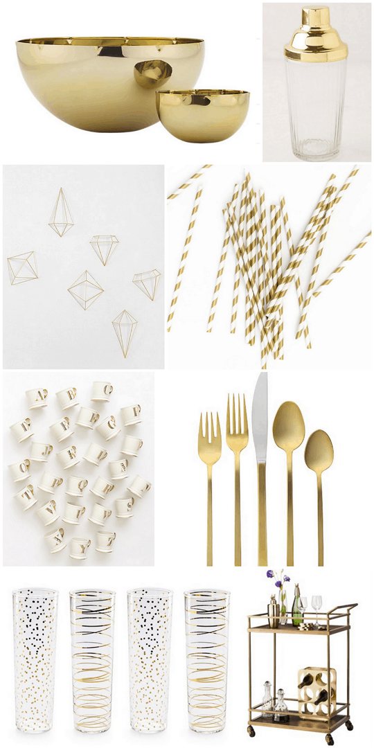 15 Musthave Golden Holiday Entertainment Items