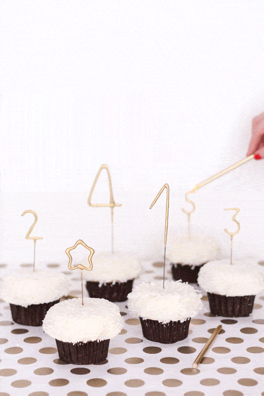 DIY countdown cupcakes - Sugar & Cloth - DIY