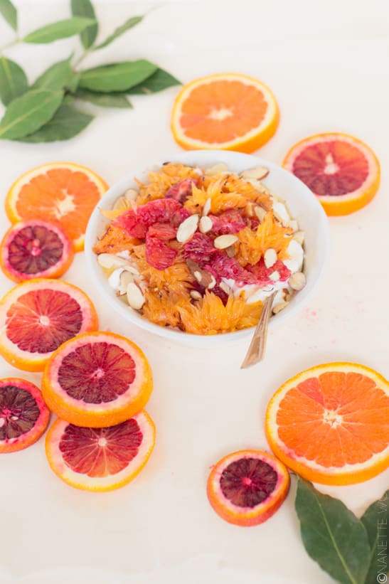 Morning Citrus Yogurt Bowl - Sugar & Cloth - Recipe