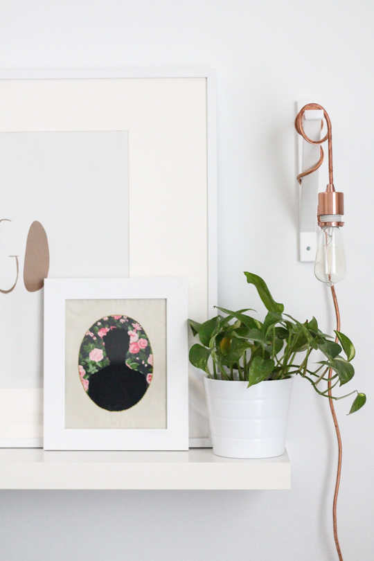 DIY: Metallic Pendant Sconce - Sugar & Cloth - DIY