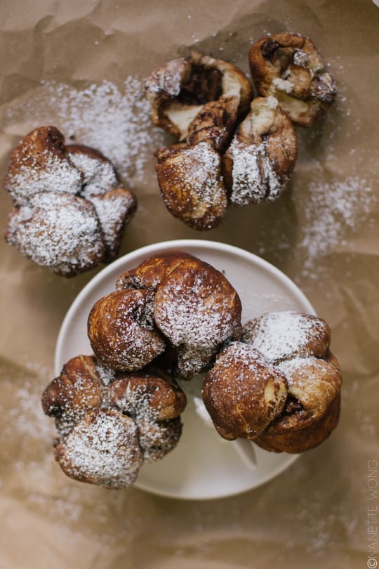 Nutella Stuffed Monkey Bread Muffins - Sugar & Cloth - Recipe