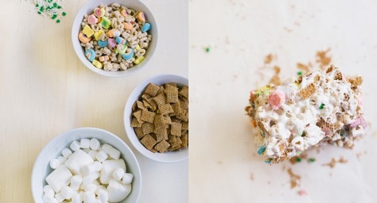 No-Bake Lucky Charms™ Honey Clovers Cereal Bars