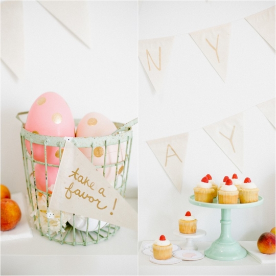 Easter dessert table | sugarandcloth.com