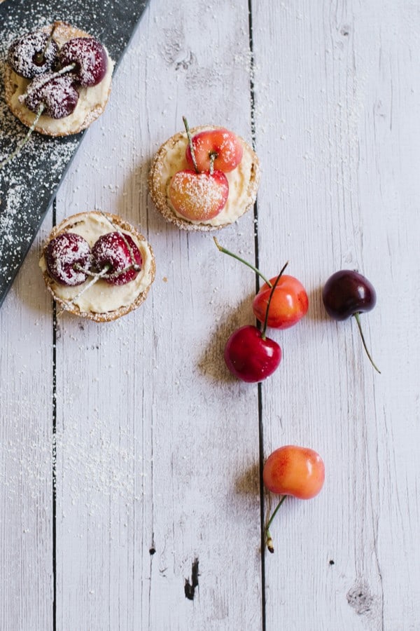 cherry tart recipe | sugarandcloth.com