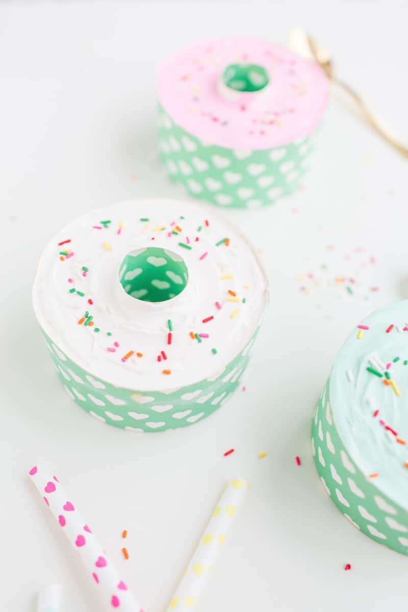 Donut Ice Cream Cake